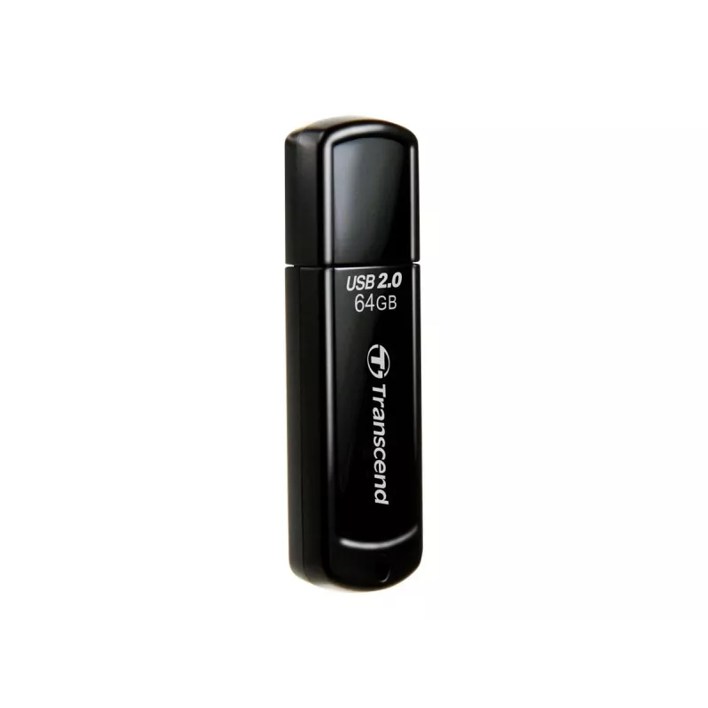 Chiavetta USB Transcend JetFlash 350 64GB, USB 2.0, nero