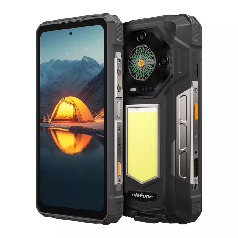 Smartphone robusto UleFone Armor 33 5G 6,3 pollici – 12 GB RAM, 512 GB di memoria, nero