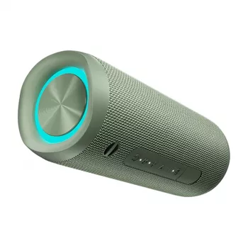 Altoparlante wireless QCY SP7 verde Bluetooth 5.0 portatile, batteria ricaricabile, design compatto
