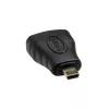 Akasa AK-CBHD22-BK Adattatore video HDMI Type-A (Standard) HDMI Type-D (Microfono) Nero (AK-CBHD22-BK)