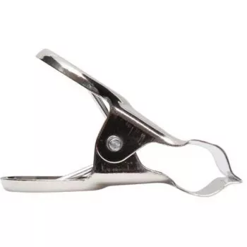 MAUL clip in metallo, colore: nichel, larghezza: 50 mm apertura: 20 mm, confezione self-service (21750-96)