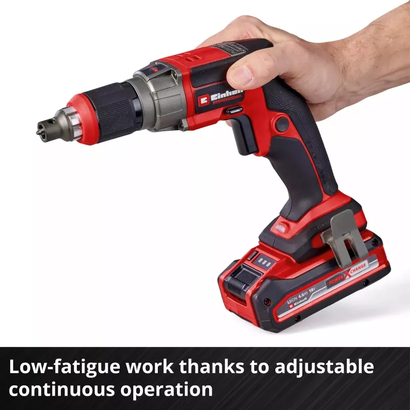 Avvitatore per cartongesso EINHELL TP-DY 18 Li BL Solo 18 V, brushless, batteria non inclusa (modello 4261010)