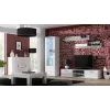 Cama Sideboard soggiorno UNI bianco/bianco lucido