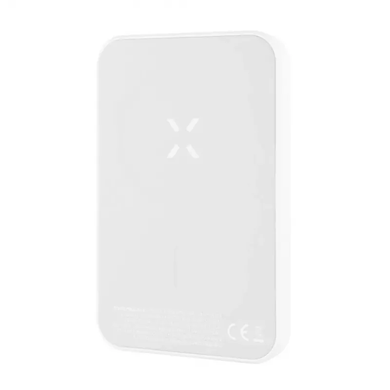 Powerbank portatile FIXED FIXZENM-6-WH — 6000 mAh, ricarica rapida USB-C, bianco
