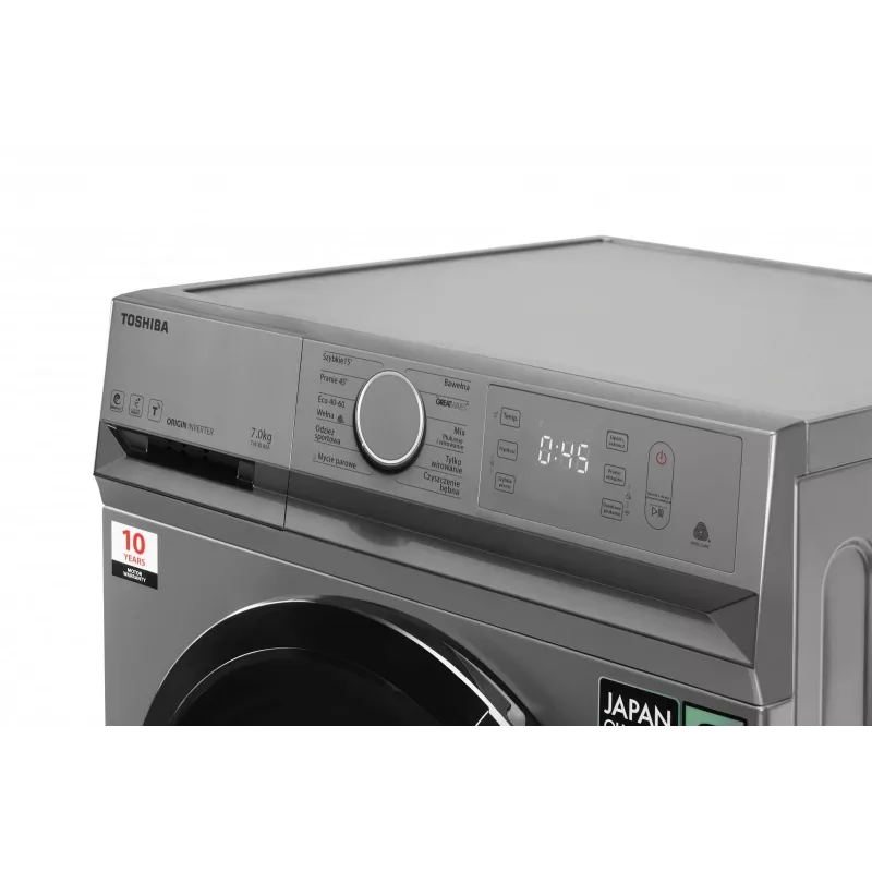Lavatrice slim Toshiba TW-BL80A2PL(SS), 8 kg