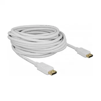 Cavo DisplayPort DeLOCK 84863 10 m bianco