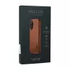 Mujjo Full Leather Case MagSafe custodia per iPhone 17 marrone