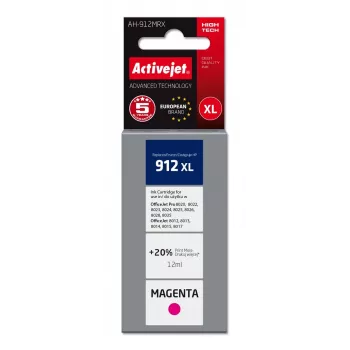 Cartuccia d'inchiostro compatibile ActiveJet AH-912MRX per HP, magenta (High XL, 12 ml, 990 pagine)