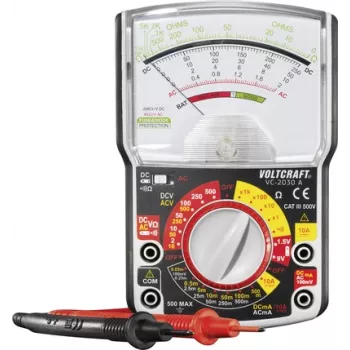 VOLTCRAFT VC-2030A multimetro portatile analogico CAT III 500 V (VC-2030A)