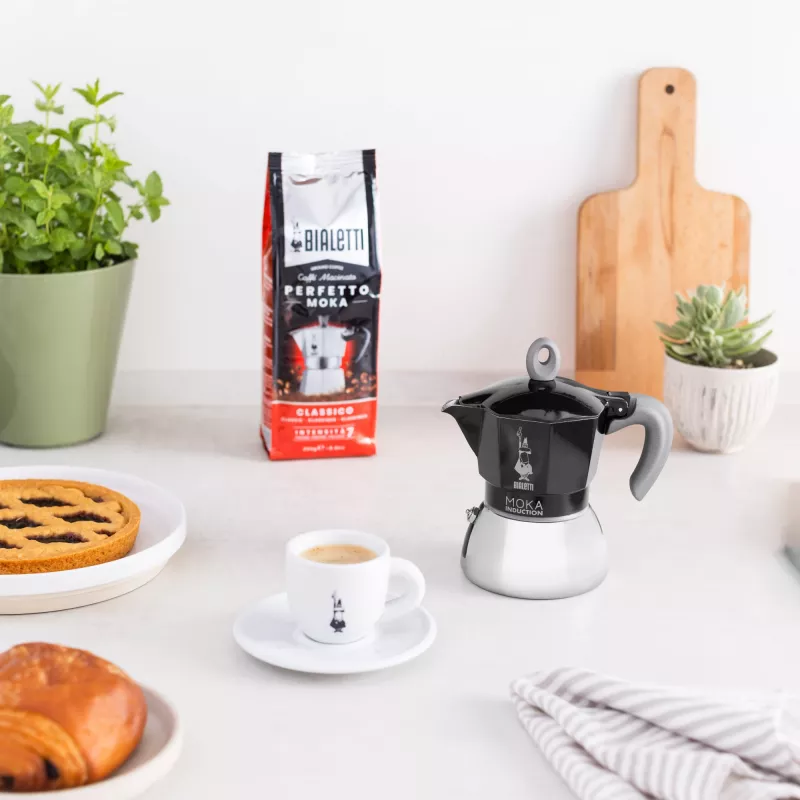 Bialetti Moka Induction Caffettiera moka 2 tazze