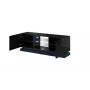 Cama Meble QIU 160 mobile TV, MDF, nero lucido