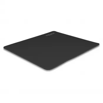 Tappetino per mouse DeLOCK 12149 nero 400x450 mm gomma base antiscivolo