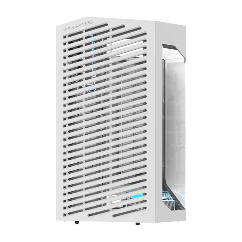 Case PC Darkflash DY470 (bianco) + 4 ventole