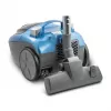 Aspirapolvere senza sacchetto ZELMER ZVC032P blu 1200 W, design a bidone compatto