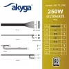 Akyga AK-T1-250 Alimentatore TFX da 250 W, 80 PLUS Gold, PFC attivo, ventola da 80 mm, grigio