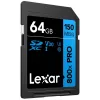 Memoria flash SDXC Lexar 64 GB UHS-I 800xPRO — Class 10, U3, V30, 150 MB/s