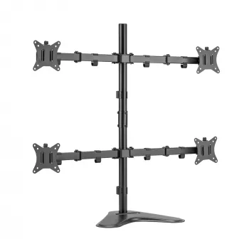 Supporto LCD SBOX LCD-F048-2 per display 17–32 pollici, supporta 4×9 kg, VESA 100×100