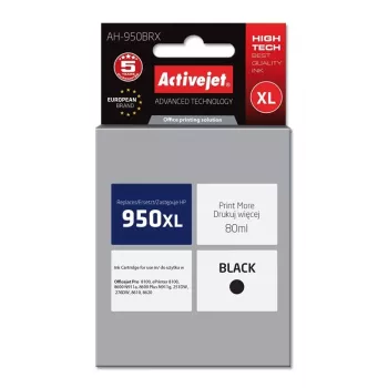 Activejet AH-950BRX inchiostro (sostituto per HP 950XL CN045AE; Premium; 80 ml; nero)