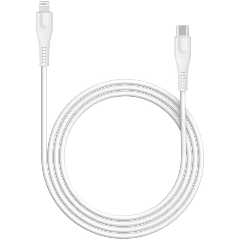 CANYON cavo MFI-4 Type-C a Lightning 1,2m bianco