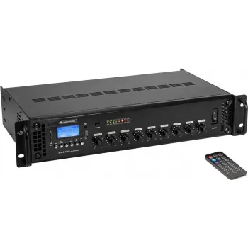 Omnitronic MA-240P amplificatore mixer PA 4 canali, potenza 240 W