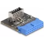 Adattatore interno DeLOCK 67174 USB Type-E USB 3.0 19 pin connettore femmina