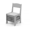 Set mobili per bambini Milly Mally Sven grigio 5489 — set compatto in grigio