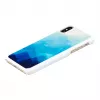 Custodia smartphone iKins per iPhone XS/S blue lake white