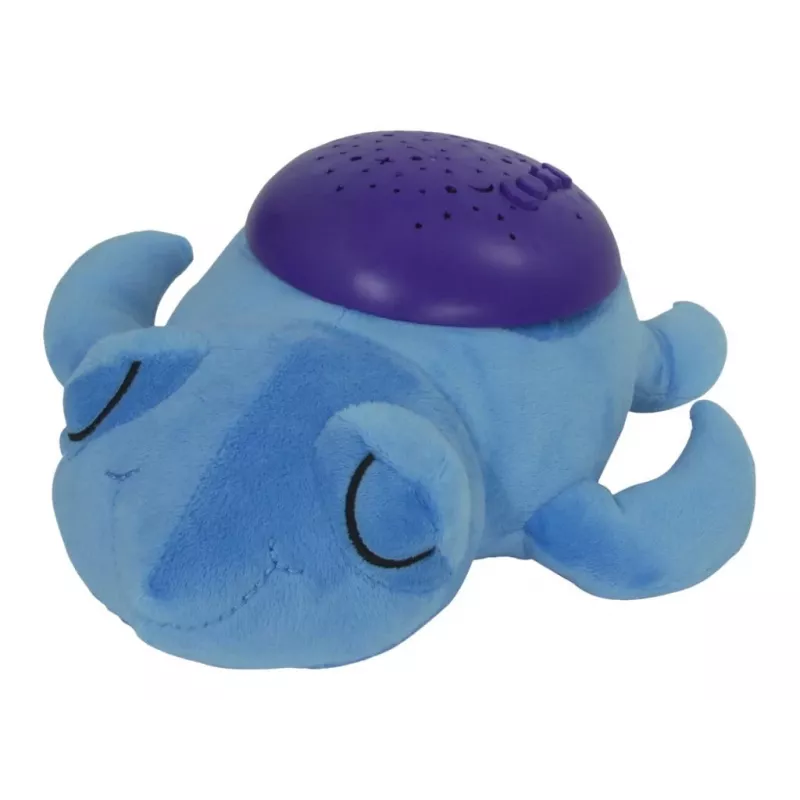 Jamara Dreamy Turtle luce notturna verticale blu viola