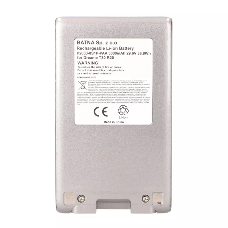 Batteria per aspirapolvere Dreame T30 R20 21,6V