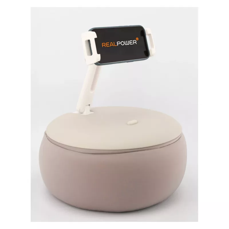 RealPower PillowStand-1 supporto passivo cellulare/smartphone, tablet/UMPC beige