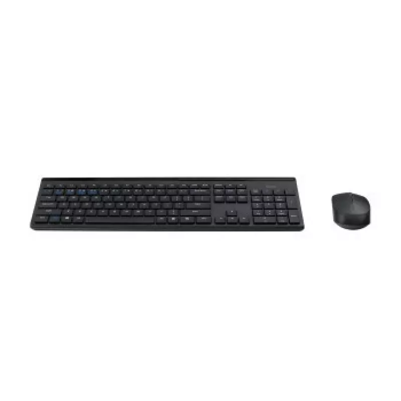 Rapoo 8110M kit tastiera e mouse wireless multi-mode, nero