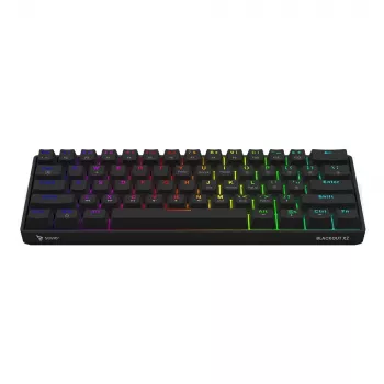 SAVIO BLACKOUT X2 tastiera meccanica OUTEMU Red, Hot Swap