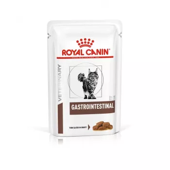Cibo umido per gatti Royal Canin Gastrointestinal 85 g sacchetto — carne, 12 x 85 g, gatti adulti, in caso di problemi gastrointestinali