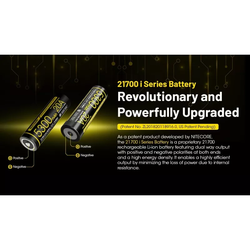 BATTERIA RIC. LI-ION 3.6V/NL2153HPI(5300MAH) NITECORE