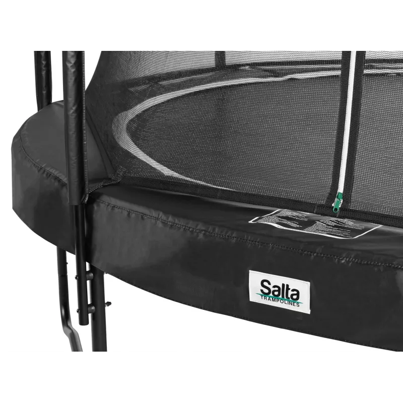 Salta Premium Black Edition COMBO - 251 cm trampolino per tempo libero/giardino
