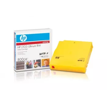 Hewlett Packard Enterprise HPE Ultrium RW Data Cartridge - LTO Ultrium 3 - 400GB / 800GB - oro - per ProLiant DL360p Gen8, StorageWorks SB1760, StorageWorks 1/8 G2 Tape Autoloader