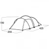 Easy Camp Hemsedal 4 tenda tunnel verde