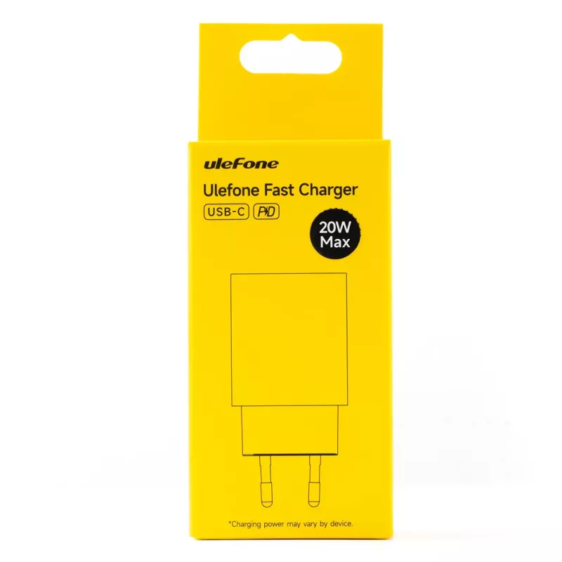 Caricabatterie UleFone 20W alimentatore USB UF-CHAR-20WR per dispositivi mobili, uscita 20 W