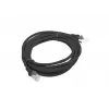 Cavo patch UTP Lanberg PCU6-10CC-0300-BK (RJ45 - RJ45, 3 m, UTP, Cat. 6, colore nero) (PCU6-10CC-0300-BK)