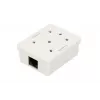 Extralink presa da superficie, 1x RJ45 CAT5E UTP