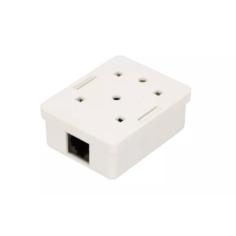Extralink presa da superficie, 1x RJ45 CAT5E UTP