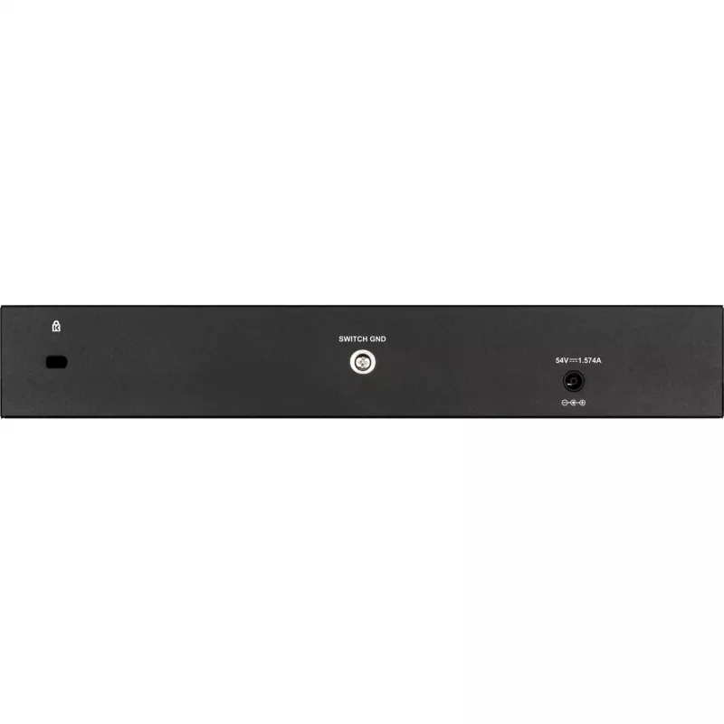 Switch D-Link DGS-1210-10P Managed L2 Gigabit Ethernet (10/100/1000) Power over Ethernet (PoE) 1U nero
