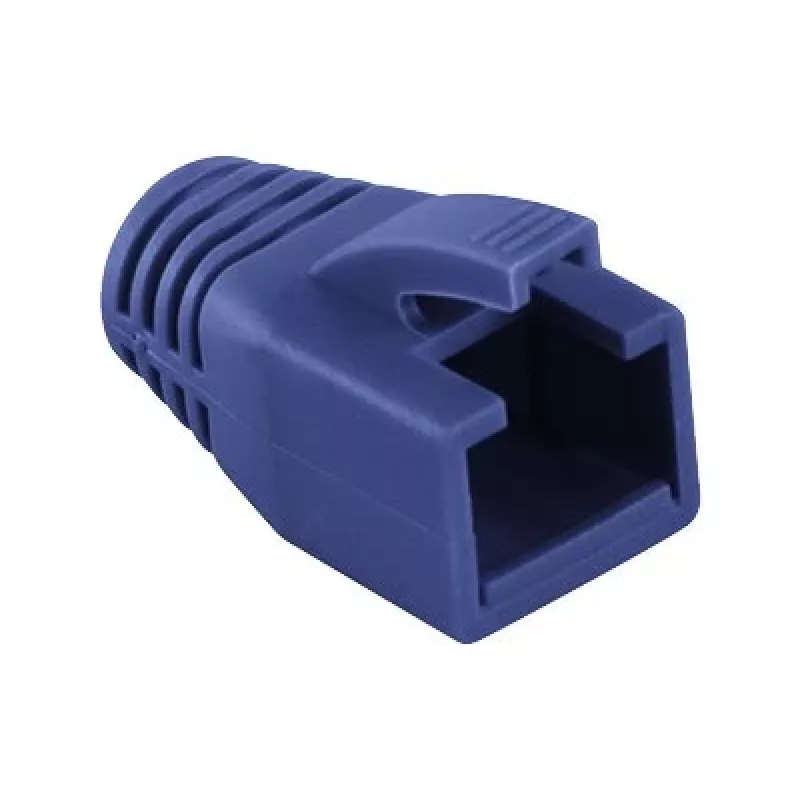 Logilink | Guaina di scarico per connettore RJ45, 8,0 mm (50 pz.) | MP0035B | blu
