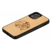 Custodia protettiva Man and Wood per iPhone 12 mini — design pesce per bambini