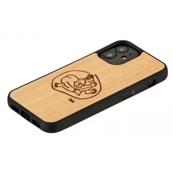 Custodia protettiva Man and Wood per iPhone 12 mini — design pesce per bambini