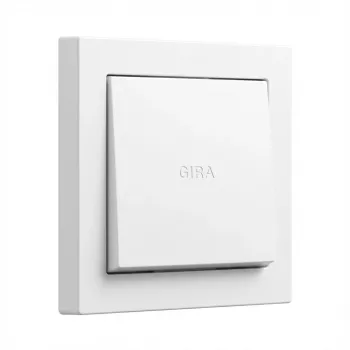 Bilanciere Gira System 55 bianco puro 329603 per telai modulari