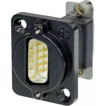 Neutrik NADB9MF-B adattatore cavo VGA nero - acciaio inox (NADB9MF-B)