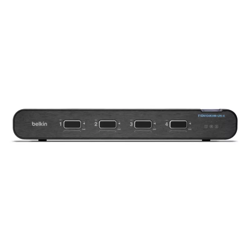 Belkin 4P Single Head DP/HDMI to DP/HDMI Video Secure DT KVM Switch PP4.0 (F1DN104KVM-UN-4)