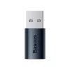 Baseus Ingenuity Adattatore USB-A a USB-C OTG (blu)