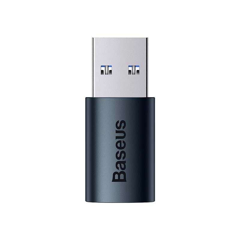 Baseus Ingenuity Adattatore USB-A a USB-C OTG (blu)